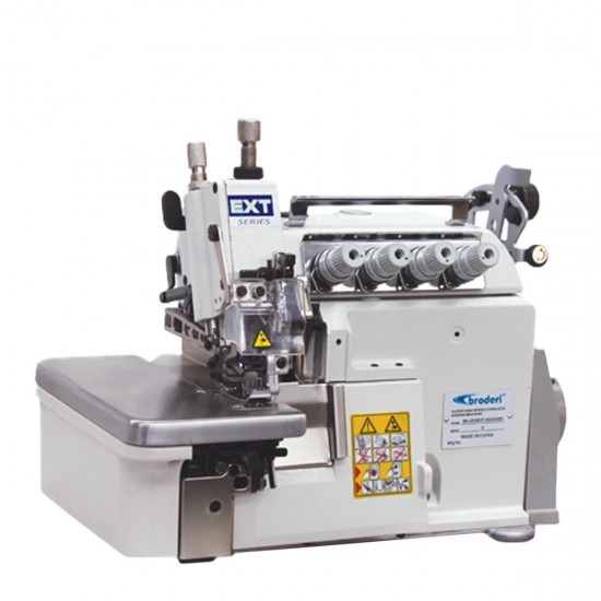 Broderi BD-3216EXT-A04/435K/DD 5 İp Kot Transportlu Overlok Makinesi(Dırect Drıve)Mekanik