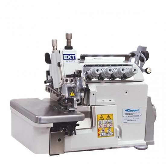 Broderi BD-3216EXT-W/DD 5 İp Safari Transportlu Overlok Makinesi(Dırect Drıve)Mekanik