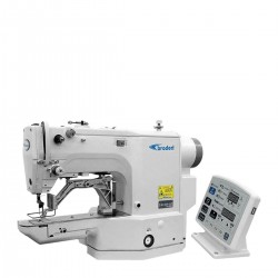 Broderi BD-430D-02 Elektronik Kot Punteriz Makinası, Direct Drive, Ayak Kaldırmalı, İplik Kesmeli, Kafadan Motorlu