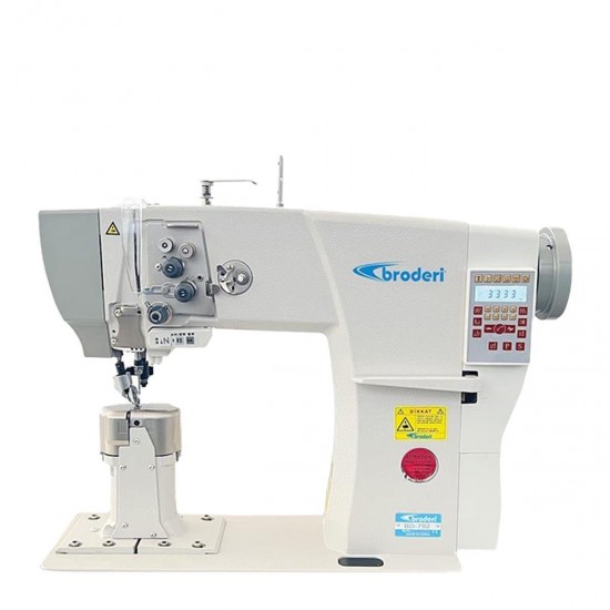 Broderi BD-791 Tek İğne Rodalı Saya Deri Dikiş Makinesi, Direct Drive, Ayak Kaldırmalı, İplik Kesmeli, Ayak Kaldırmalı, Kafadan Motorlu, İğne Pozisyonlu