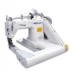 Broderi BD-927-PLB/DD 2 İğne Merdaneli Gömlek Kollu, Çekicili, Direct Drive, Kafadan Motorlu