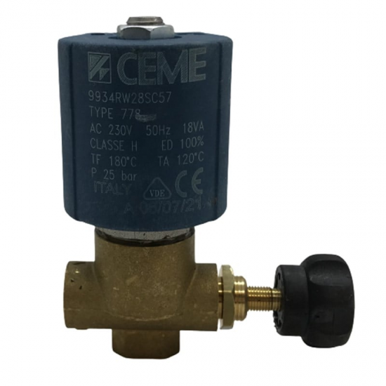 Ütü Solenoid Valf 1/4 (2 Yollu-Ayarlı-Büyük Soketli) / 9934-1Y-3609