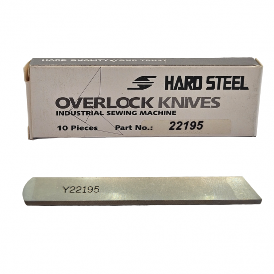 Yamato Overlok Z6000 Alt Bıçak / 22195 10ADET-H160Y