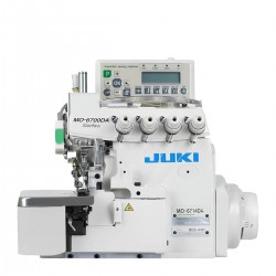 Juki MO-6714D 4 İplik Otomatik Overlok Makinesi, Direct Drive, İplik Kesmeli, Sessiz Çalışma, Tabla ve Tekerlekli Ayak, 220v