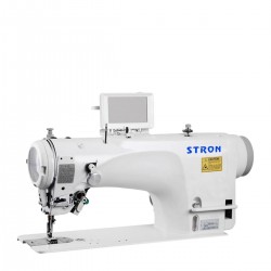 Stron Sf-2290 Pikolu Zigzag Makinesi, Direct Drive, Ayak Kaldırmalı, İplik Kesmeli, Kafadan Motorlu