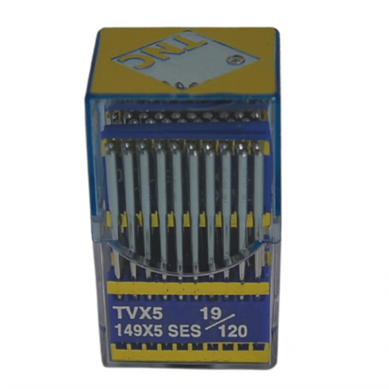 Kollu Kemer Yanmaz Dikiş İğnesi / TVX5(149X5) SES PVD 19/120 100ADET-TNC-TVX5 19 NO PVDY