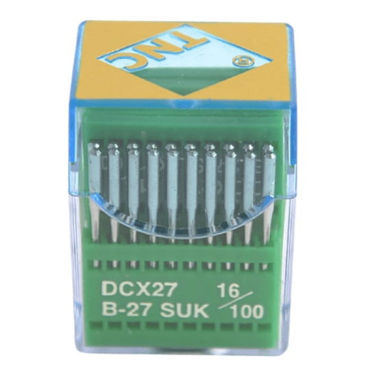 Overlok Dikiş İğnesi / DCX27(B27) SUK 16/100 100ADET-TNC-DCX27 16 NO SUKY