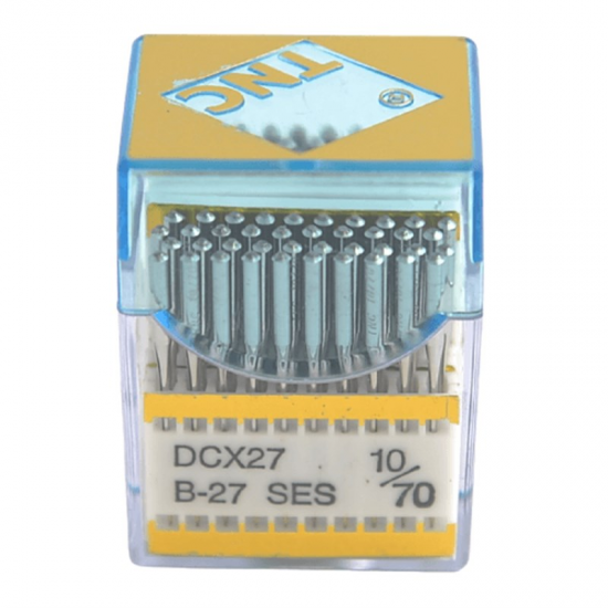 Overlok Dikiş İğnesi / DCX27(B27) SES PVD 10/70 100ADET-TNC-DCX27 10 NO PVDY