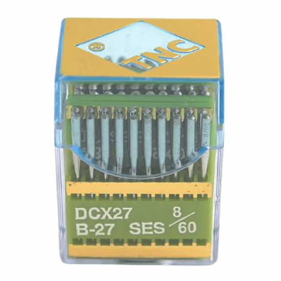 Overlok Dikiş İğnesi / DCX27(B27) SES PVD 8/60 100ADET-TNC-DCX27 8 NO PVDY